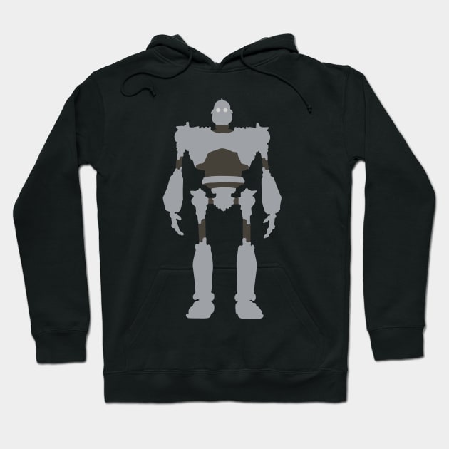 The Iron Giant Hoodie by FutureSpaceDesigns